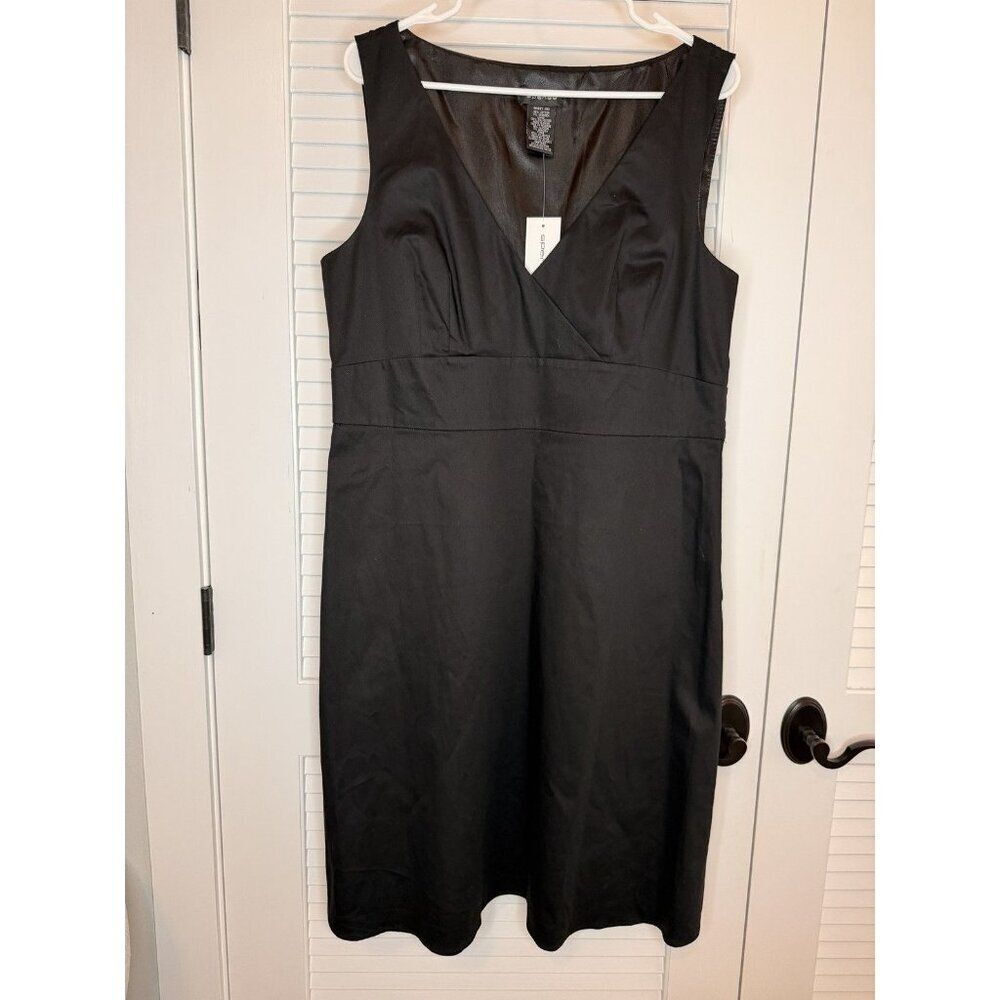 SPENSE Little Black Dress Women Size 16 Missy Side Zip NWT